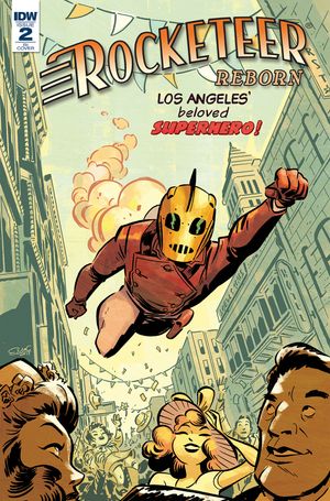 Rocketeer Reborn #2 (10 Copy Cover Charretier)