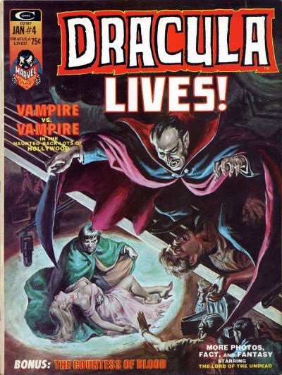 Dracula Lives #4 Comic