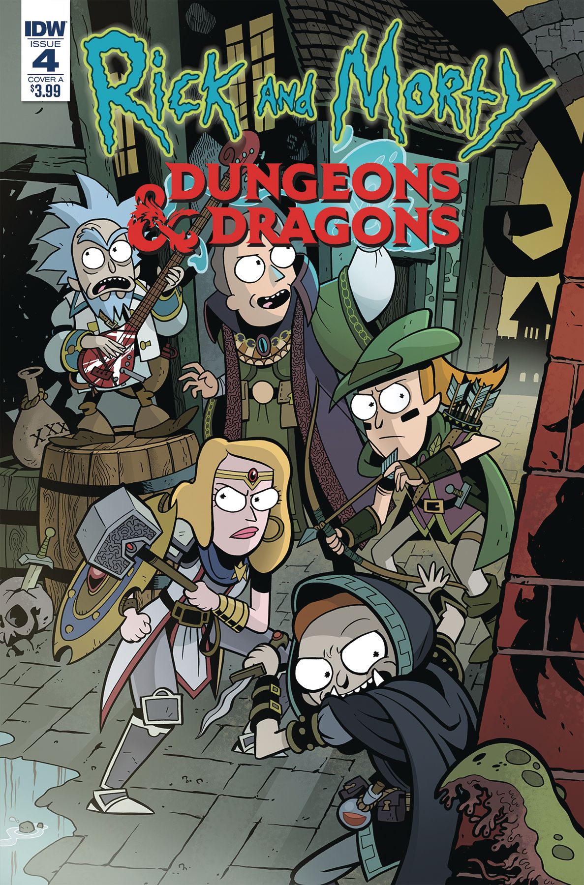 Rick and Morty Vs. Dungeons and Dragons #4 Comic