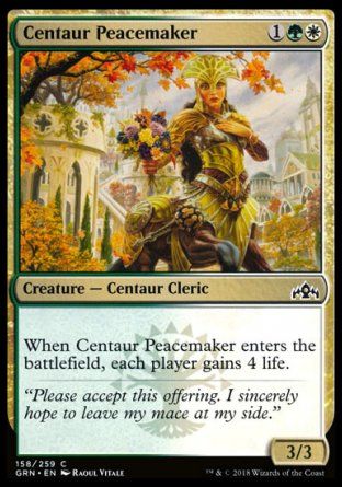 Centaur Peacemaker (Guilds of Ravnica) Trading Card