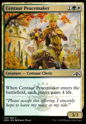 Centaur Peacemaker (Guilds of Ravnica)