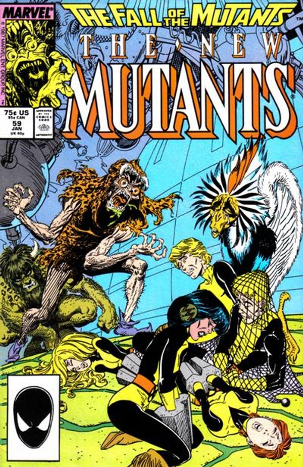 New Mutants #59