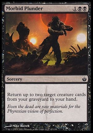 Morbid Plunder (Mirrodin Besieged)