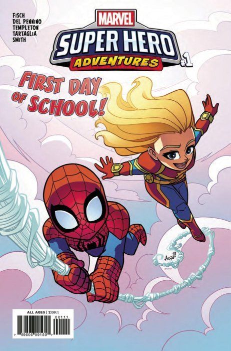 Marvel Super Hero Adventures: Captain Marvel - First Day of School #1 Comic