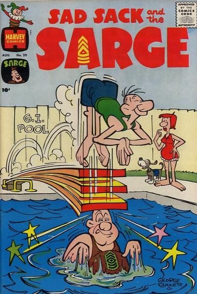 Sad Sack And The Sarge #20 Comic