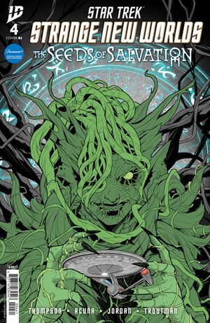 Star Trek: Strange New Worlds--The Seeds Of Salvation #4 (Variant RI 1:10 Mercer B&W)