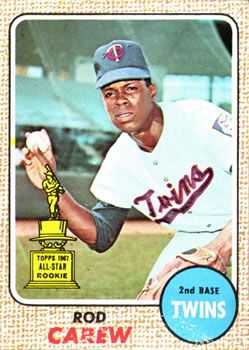  1969 Topps # 419 All-Star Rod Carew Minnesota Twins