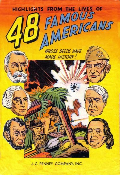 48 Famous Americans Comic