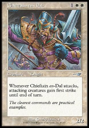 Chieftain en-Dal (Nemesis) Trading Card