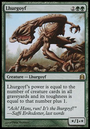 Lhurgoyf (MTG Commander) Trading Card