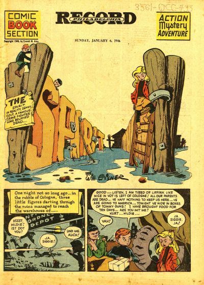 Spirit Section #1/6/1946 Comic