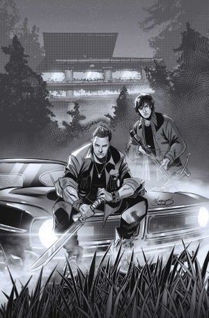 Supernatural #1 (Cvr O Inc 1:40 Eder Messias Line Art Virgin Variant)