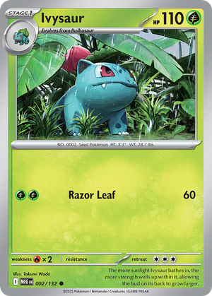 Ivysaur (2/132) - Mega Evolution