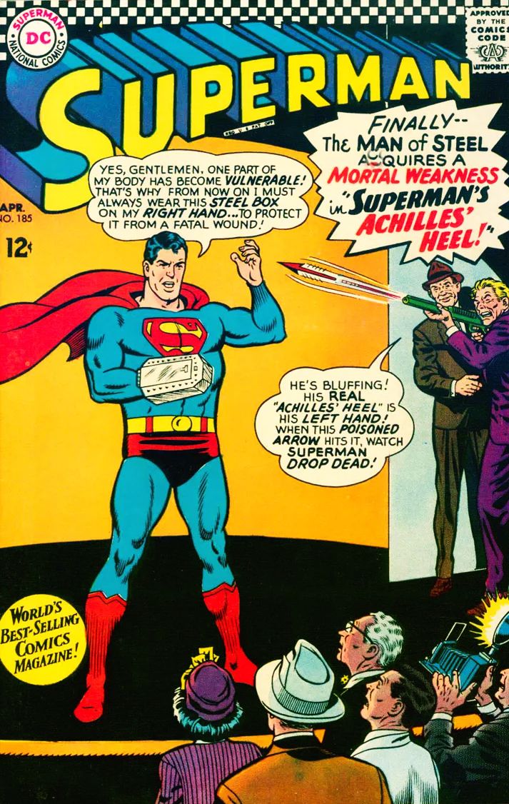 Superman #185 Comic