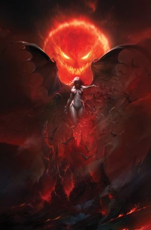 Vampirella Armageddon #5 (Cvr E Francesco Mattina Metal Virgin Variant)