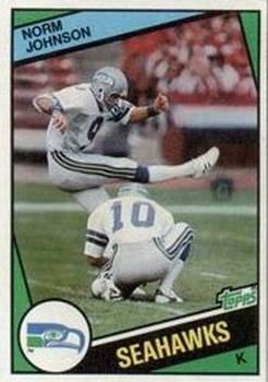 Norm Johnson 1984 Topps #194 Sports Card