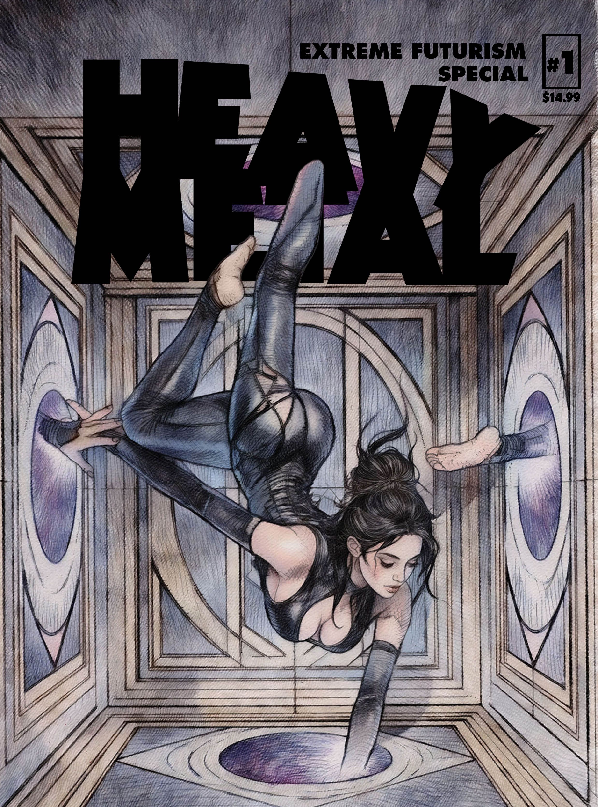 Heavy Metal Magazine Special Extreme Futurism #1 Comic