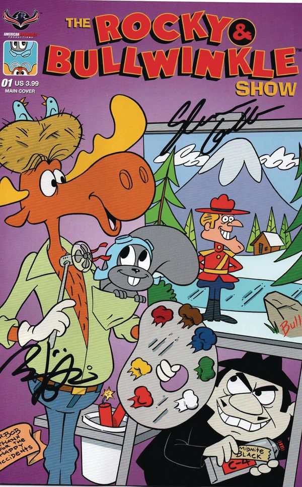 Rocky & Bullwinkle Show #1 (Double Sgn Cover)