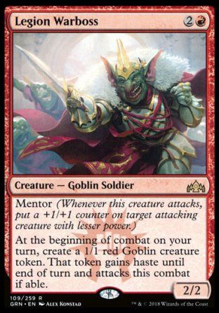 Legion Warboss (Guilds of Ravnica) Trading Card