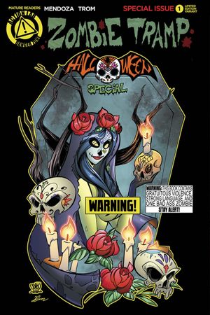 Zombie Tramp Halloween Special #? (Trom Risque Variant)