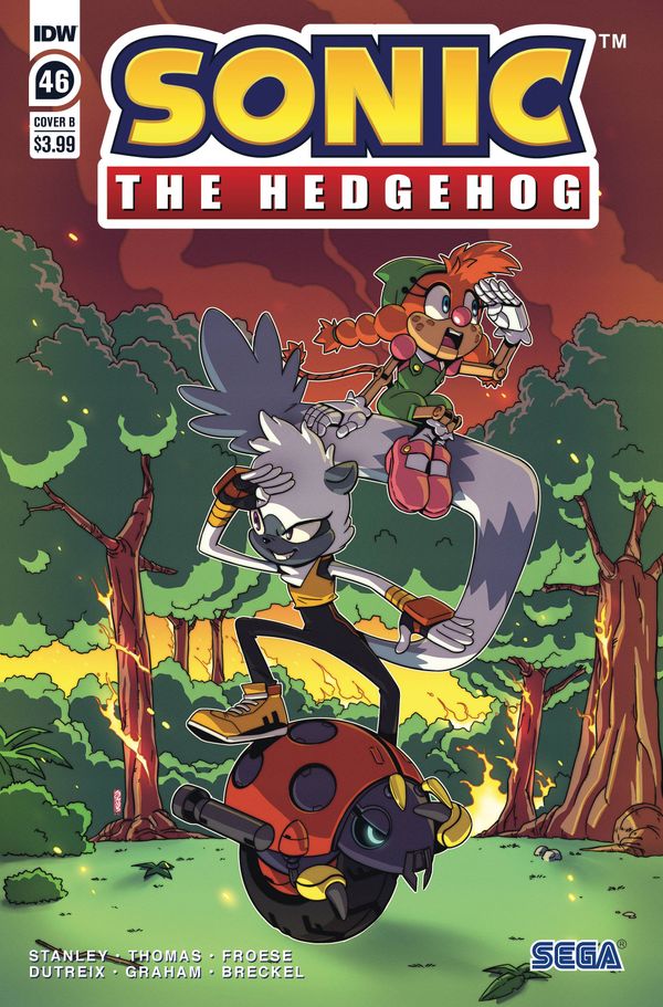 Sonic The Hedgehog #46 (Cover B Jennifer Hernandez)