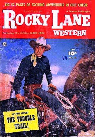 Rocky Lane Western #21 Comic