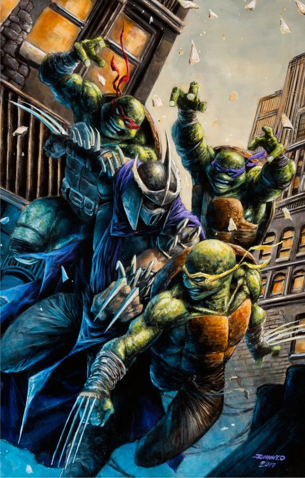 Teenage Mutant Ninja Turtles #100 (Black Flag Comics Exclusive)