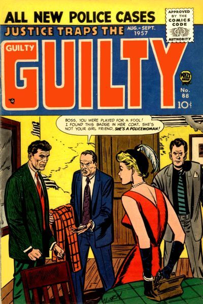 Justice Traps the Guilty #88 Comic