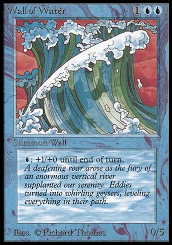 Wall of Water (Beta)