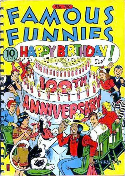 Famous Funnies #100 Comic