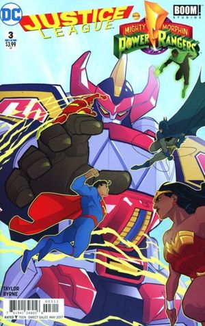 Justice League/Power Rangers #3