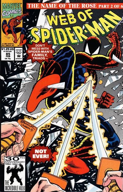 Web of Spider-Man #85 Comic
