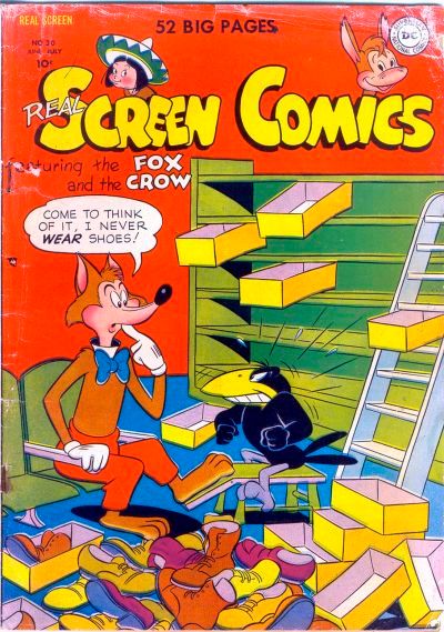 Real Screen Comics #30 Comic