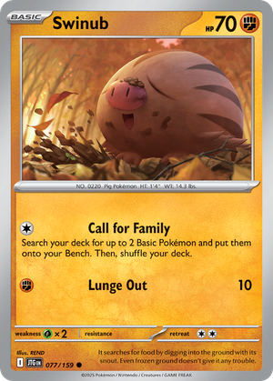 Swinub (77/159) - Journey Together