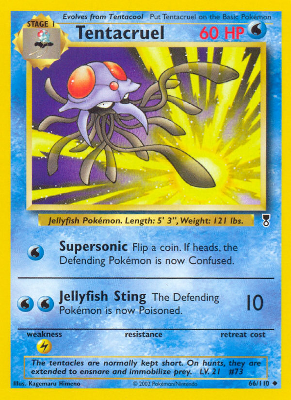 Tentacruel (66/110) - Legendary Collection Pokémon Card