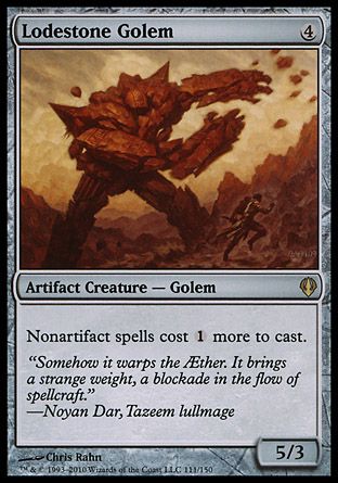 Lodestone Golem (Archenemy - decks) Trading Card