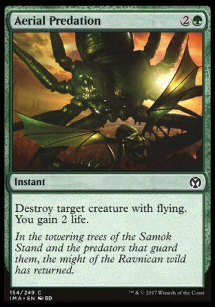 Aerial Predation (Iconic Masters) Trading Card