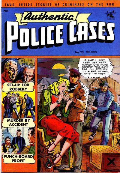 Authentic Police Cases #23 Comic