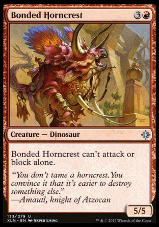 Bonded Horncrest (Ixalan) Trading Card