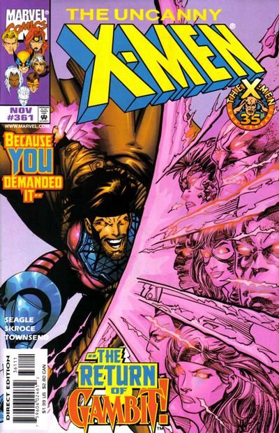 Uncanny X-Men #361 Comic