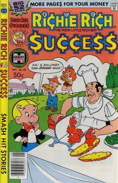 Richie Rich Success Stories #89 Comic