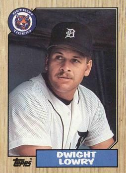 Dale Murphy Signed 1987 Topps #490 Atlanta Braves Baseball Card