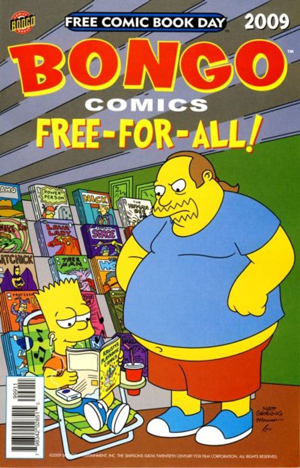 Bongo Comics Free-For-All #2009