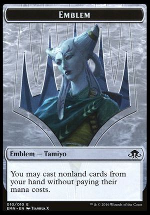 Emblem Tamiyo, Field Researcher (Eldritch Moon)