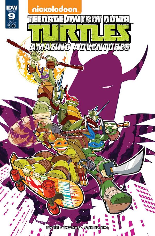 Teenage Mutant Ninja Turtles Amazing Adventures #9 (Subscription Variant)