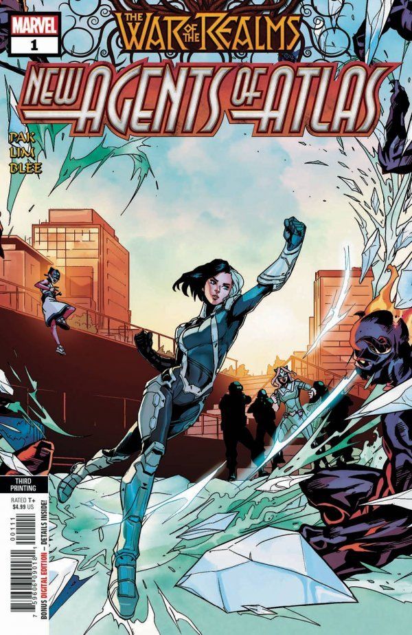 War of the Realms: New Agents of Atlas #1 (3rd Printing)