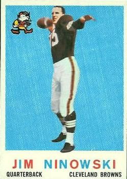 Jim Ninowski 1959 Topps #125 Sports Card