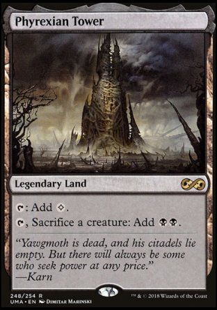 Phyrexian Tower (Ultimate Masters) Trading Card