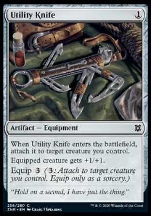 Utility Knife (Zendikar Rising) Trading Card