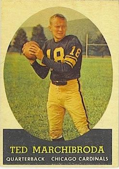 Ted Marchibroda 1958 Topps #44 Sports Card